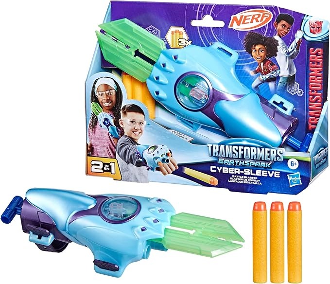 Transformers EarthSpark Cyber-Sleeve Battle Blaster