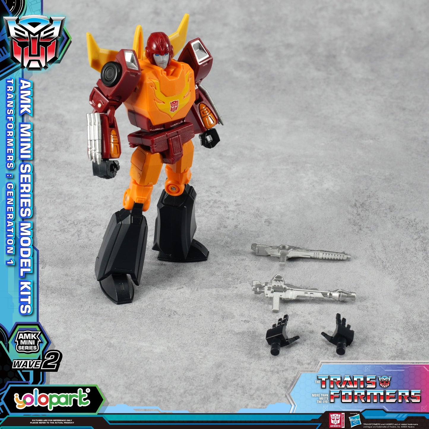 Transformers Generation One AMK MINI Series Model Kit - Rodimus Prime