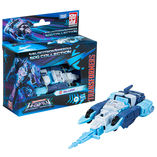 Transformers Legacy Velocitron Speedia 500 Collection Deluxe Blurr