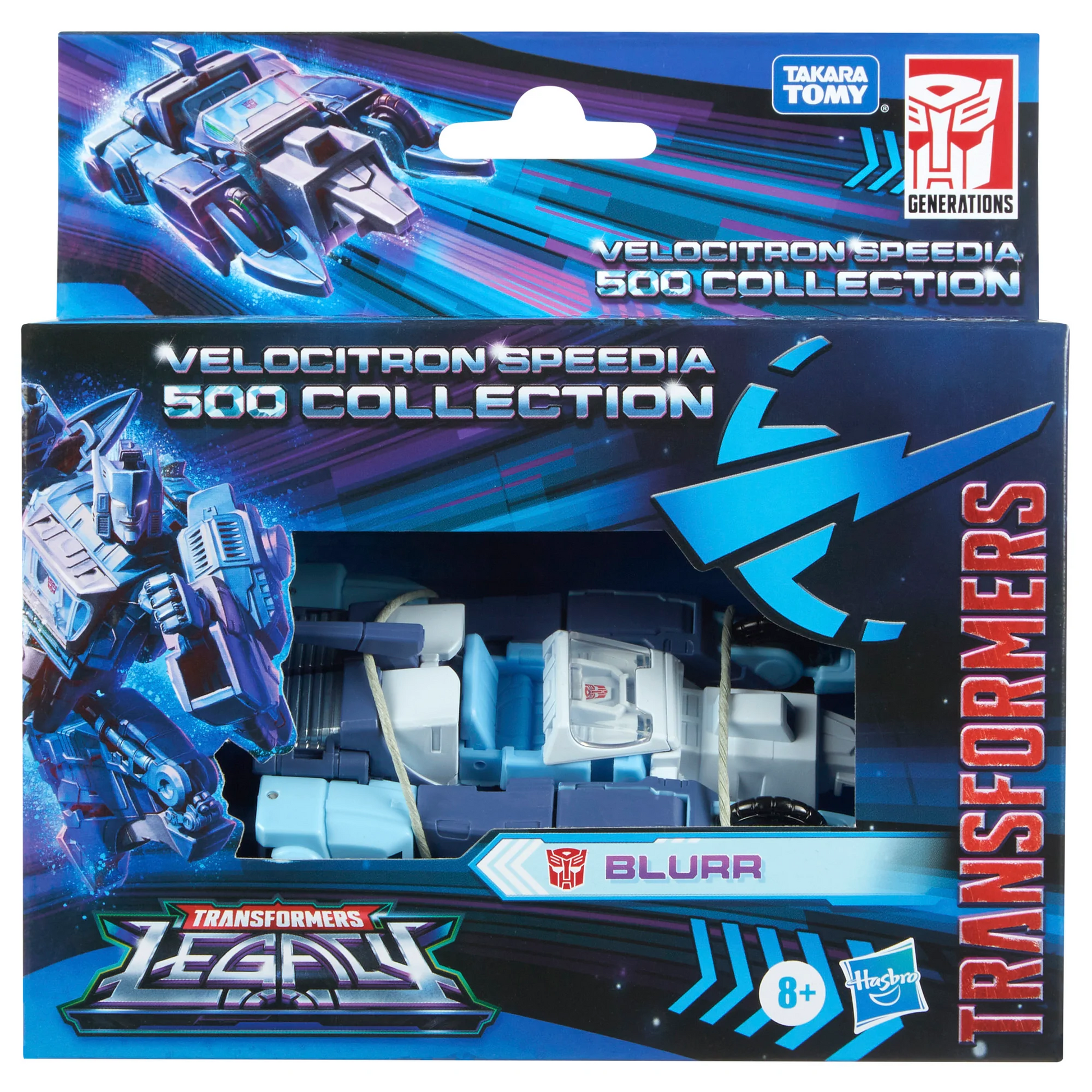 Transformers Legacy Velocitron Speedia 500 Collection Deluxe Blurr