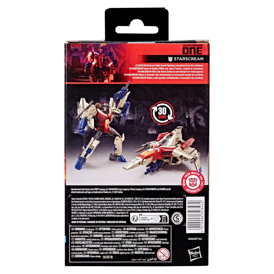Transformers Studio Series Deluxe Class Transformers: Transformers One Starscream