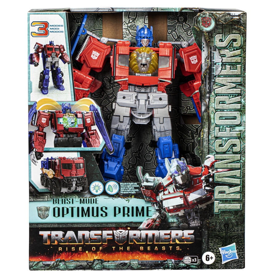 Transformers Rise of the Beasts Beast-Mode Optimus Prime