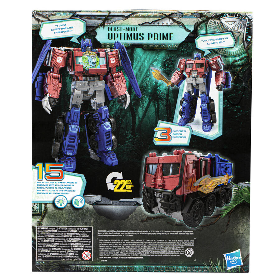 Transformers Rise of the Beasts Beast-Mode Optimus Prime