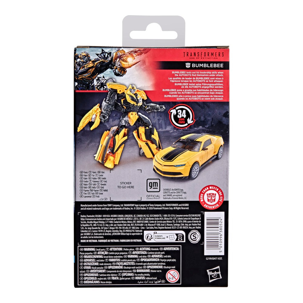 Transformers Studio Series Bumblebee Age of Extinction Deluxe