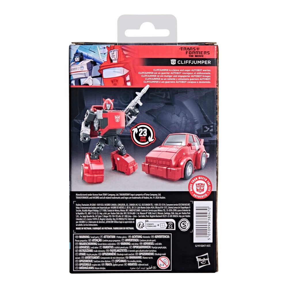 Transformers Studio Series Cliffjumper The Movie Deluxe Class