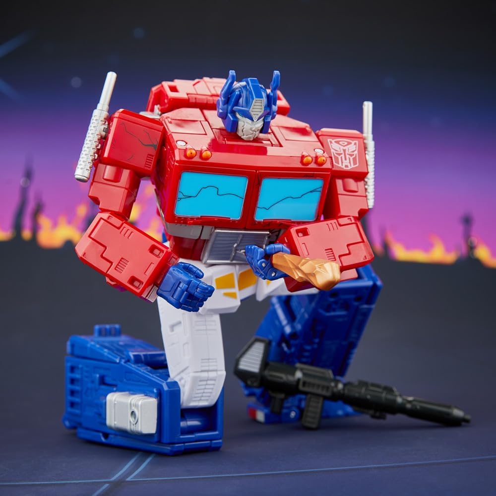 Transformers Studio Series MTMTE Collection The Transformers The Movie Leader Class Optimus Prime