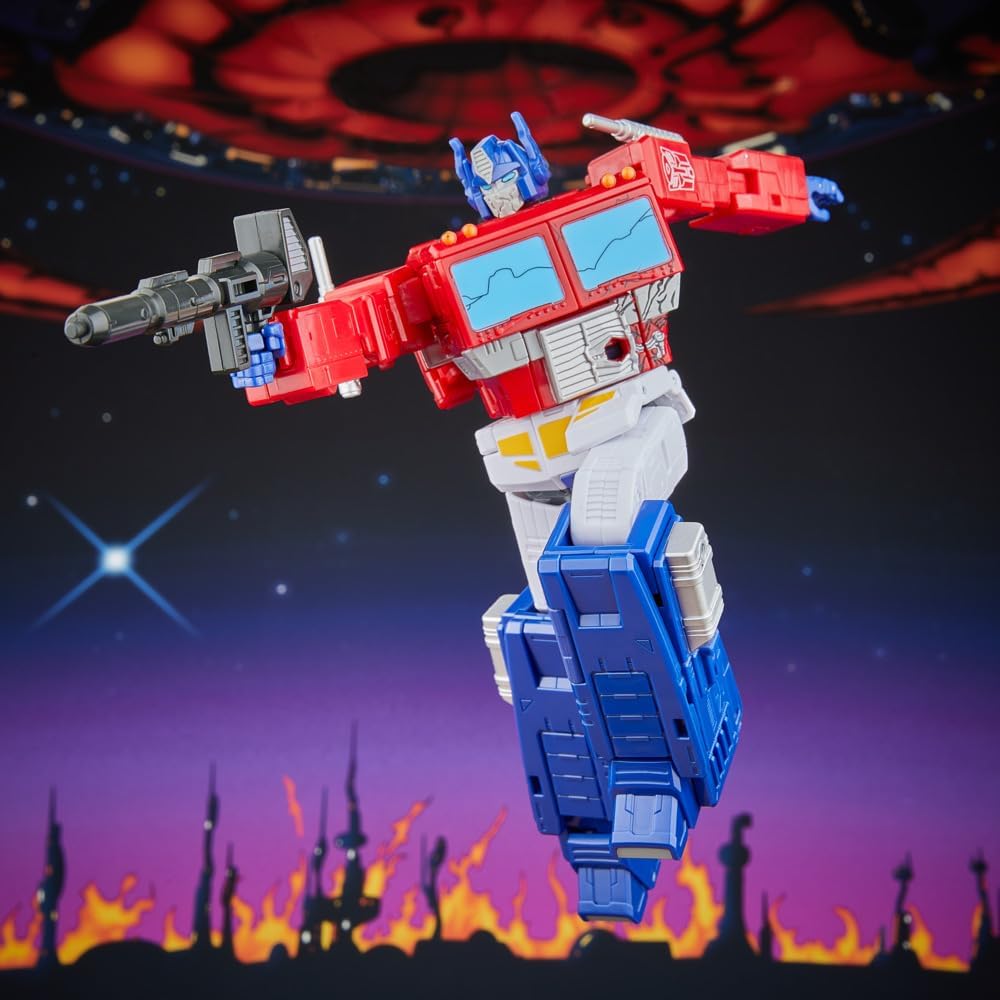 Transformers Studio Series MTMTE Collection The Transformers The Movie Leader Class Optimus Prime