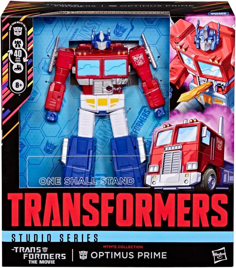 Transformers Studio Series MTMTE Collection The Transformers The Movie Leader Class Optimus Prime