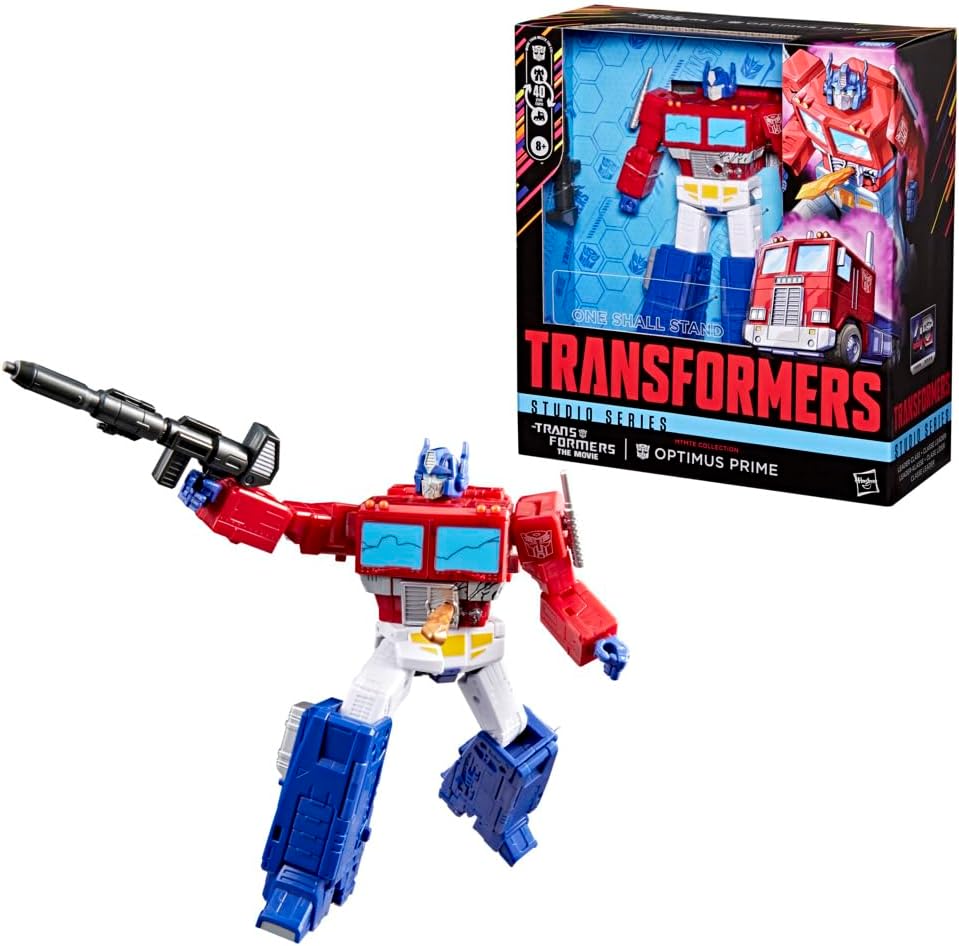 Transformers Studio Series MTMTE Collection The Transformers The Movie Leader Class Optimus Prime