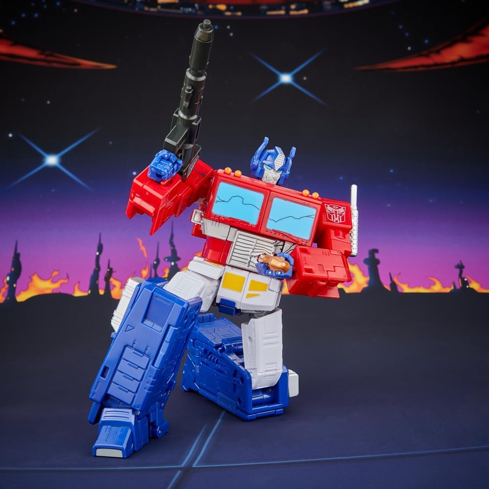 Transformers Studio Series MTMTE Collection The Transformers The Movie Leader Class Optimus Prime