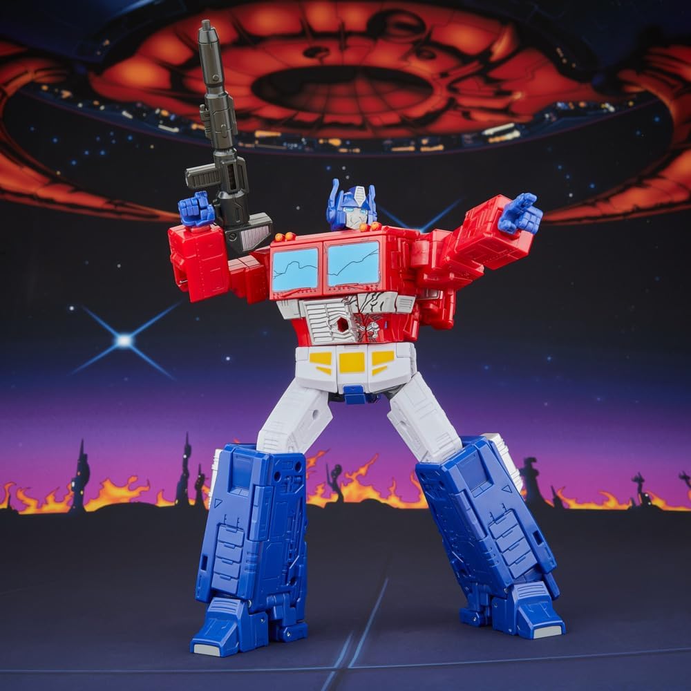 Transformers Studio Series MTMTE Collection The Transformers The Movie Leader Class Optimus Prime