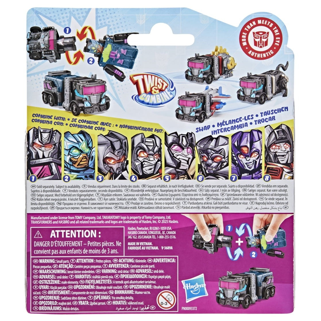 Transformers Swapticons Clench and Nemesis Prime