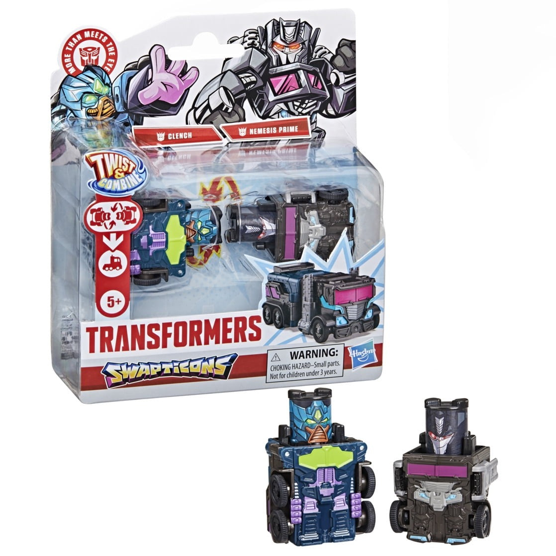 Transformers Swapticons Clench and Nemesis Prime