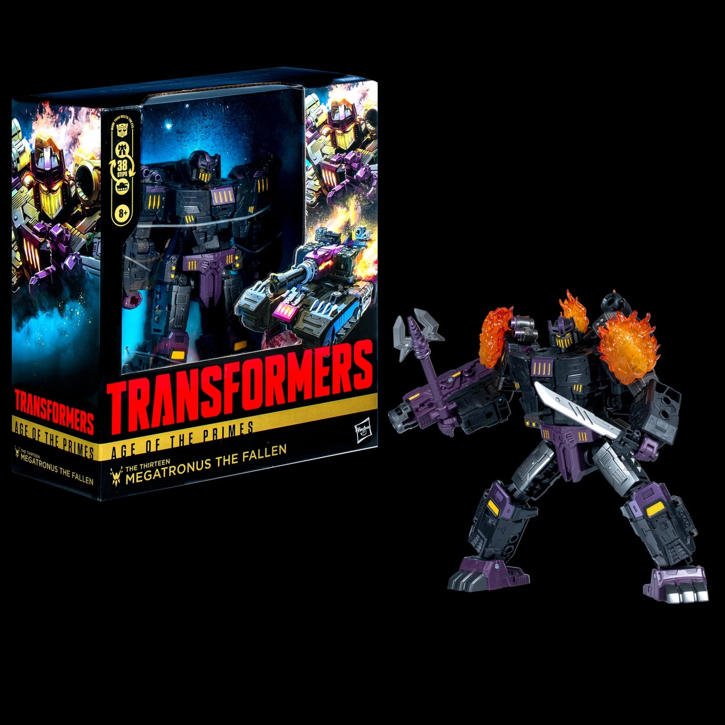 Transformers Age of the Primes Leader Class The Thirteen Megatronus the Fallen