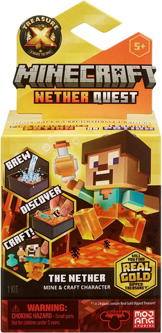 Treasure X Minecraft The Nether Quest Mine & Craft Character