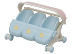 Sylvanian Families Triplets Stroller - Free Gift