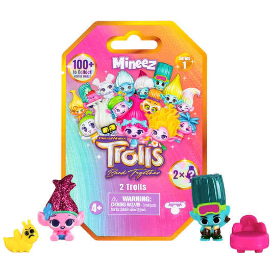 DreamWorks Trolls Band Together Mineez - Trolls Surprise 2 Figure Pack (Styles Vary)