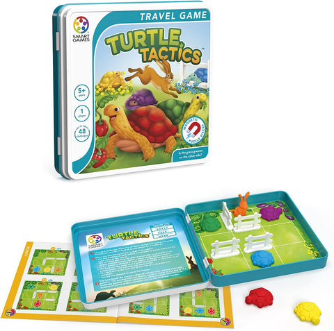 SmartGames - Turtle Tactics Metal Box Travel Game