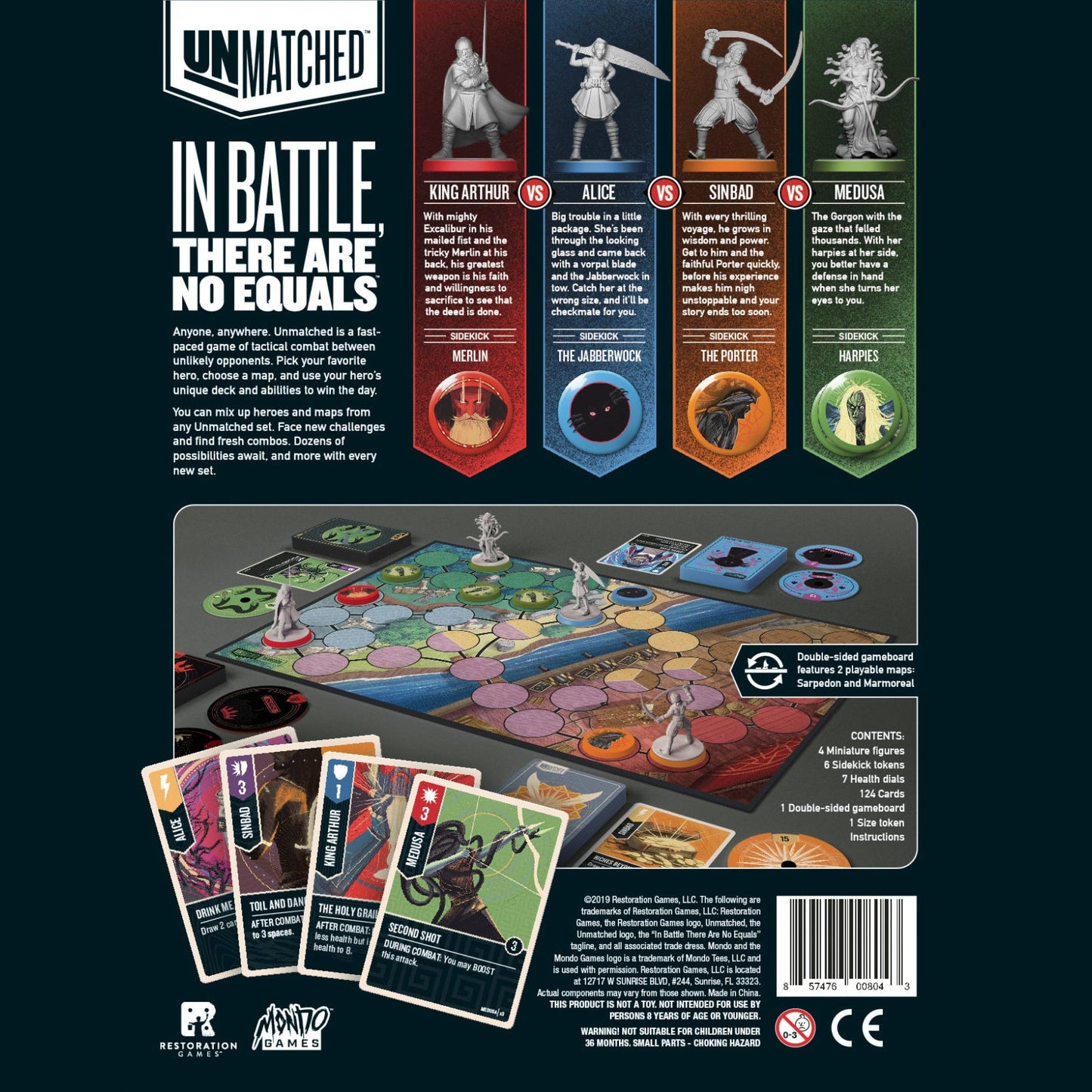 Unmatched: Battle of Legends, Volume One