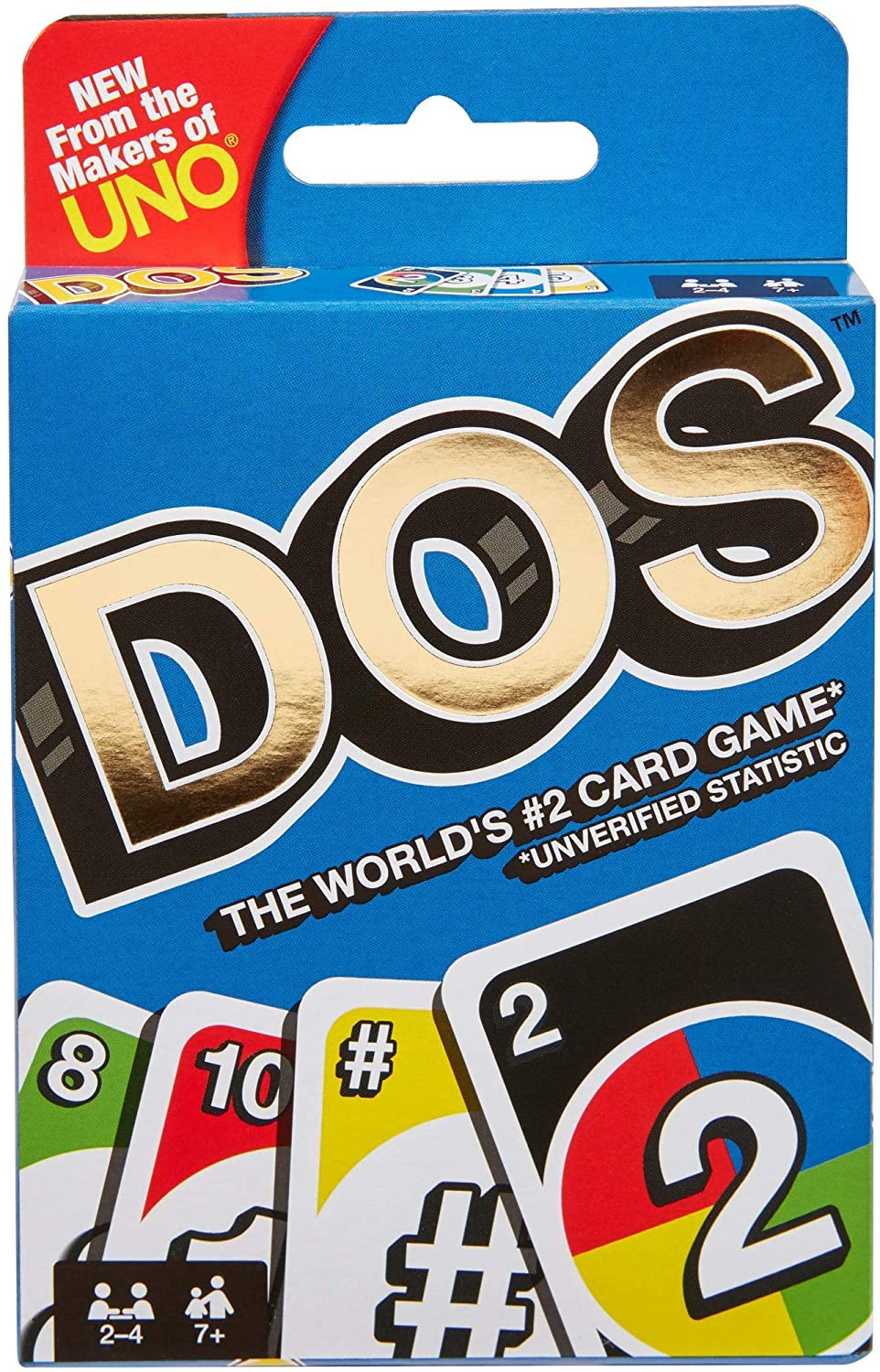 Uno Dos Card Game Mattel