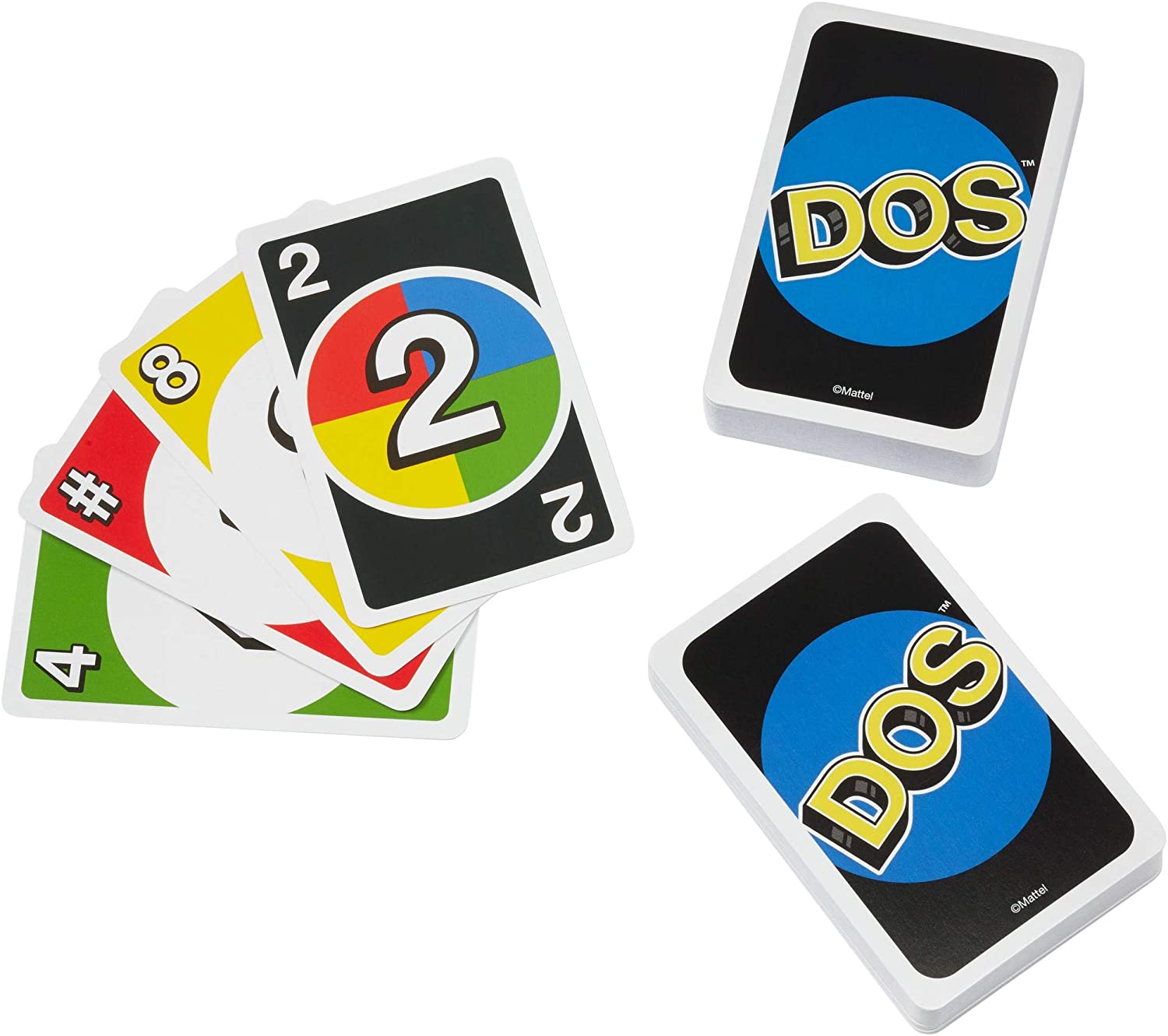 Uno Dos Card Game Mattel