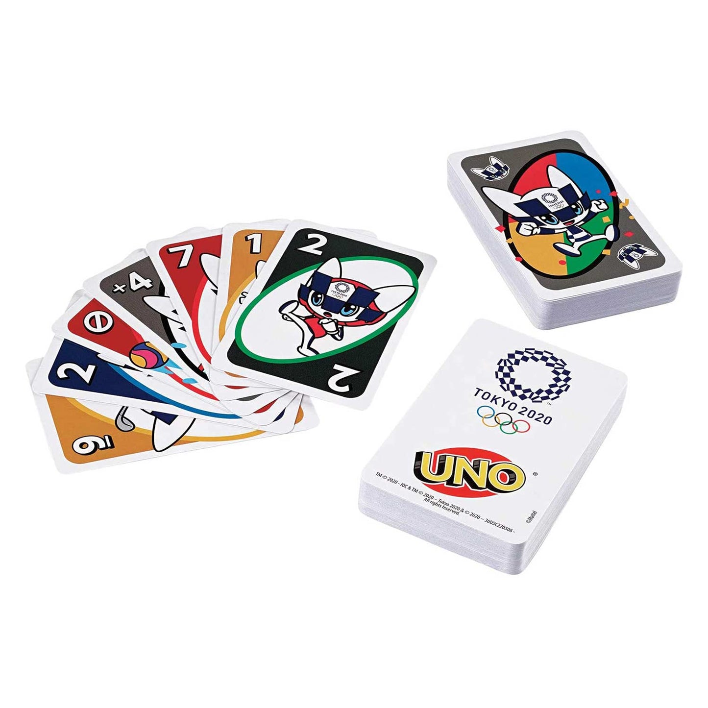 Uno Olympic Games Tokyo 2020 Edition Mattel