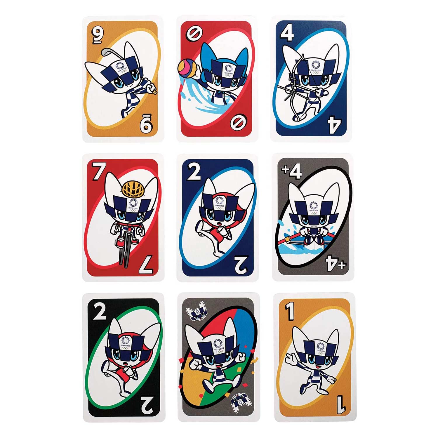 Uno Olympic Games Tokyo 2020 Edition Mattel