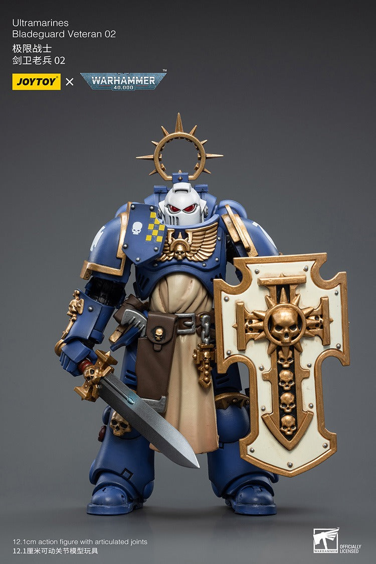 JOYTOY Warhammer 40K Ultramarines Bladeguard Veteran 02 JT2351