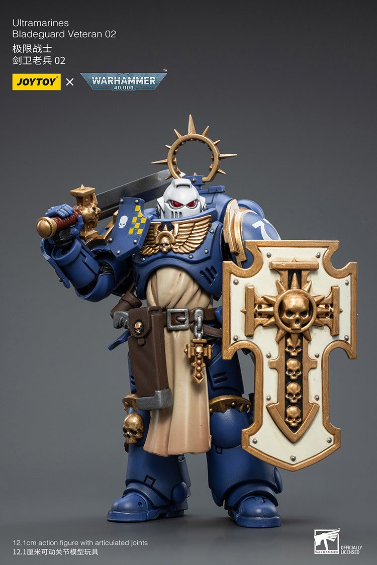 JOYTOY Warhammer 40K Ultramarines Bladeguard Veteran 02 JT2351