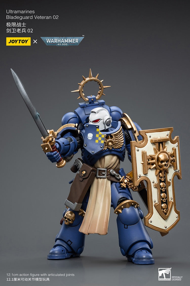 JOYTOY Warhammer 40K Ultramarines Bladeguard Veteran 02 JT2351