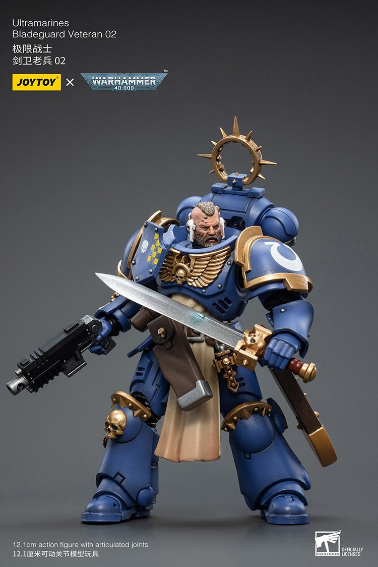 JOYTOY Warhammer 40K Ultramarines Bladeguard Veteran 02 JT2351