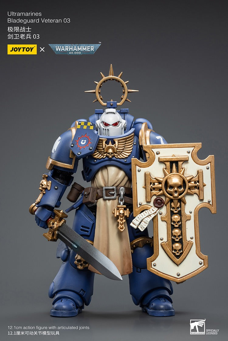 JOYTOY Warhammer 40K Ultramarines Bladeguard Veteran 03 JT2344