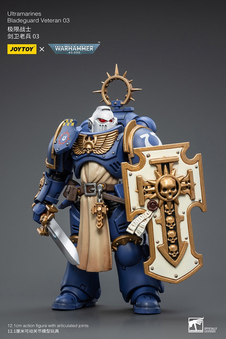 JOYTOY Warhammer 40K Ultramarines Bladeguard Veteran 03 JT2344