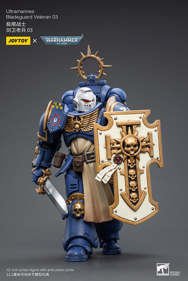 JOYTOY Warhammer 40K Ultramarines Bladeguard Veteran 03 JT2344