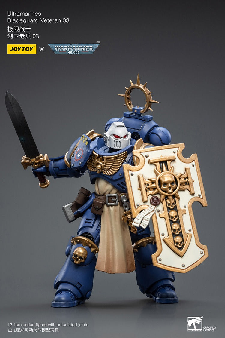 JOYTOY Warhammer 40K Ultramarines Bladeguard Veteran 03 JT2344