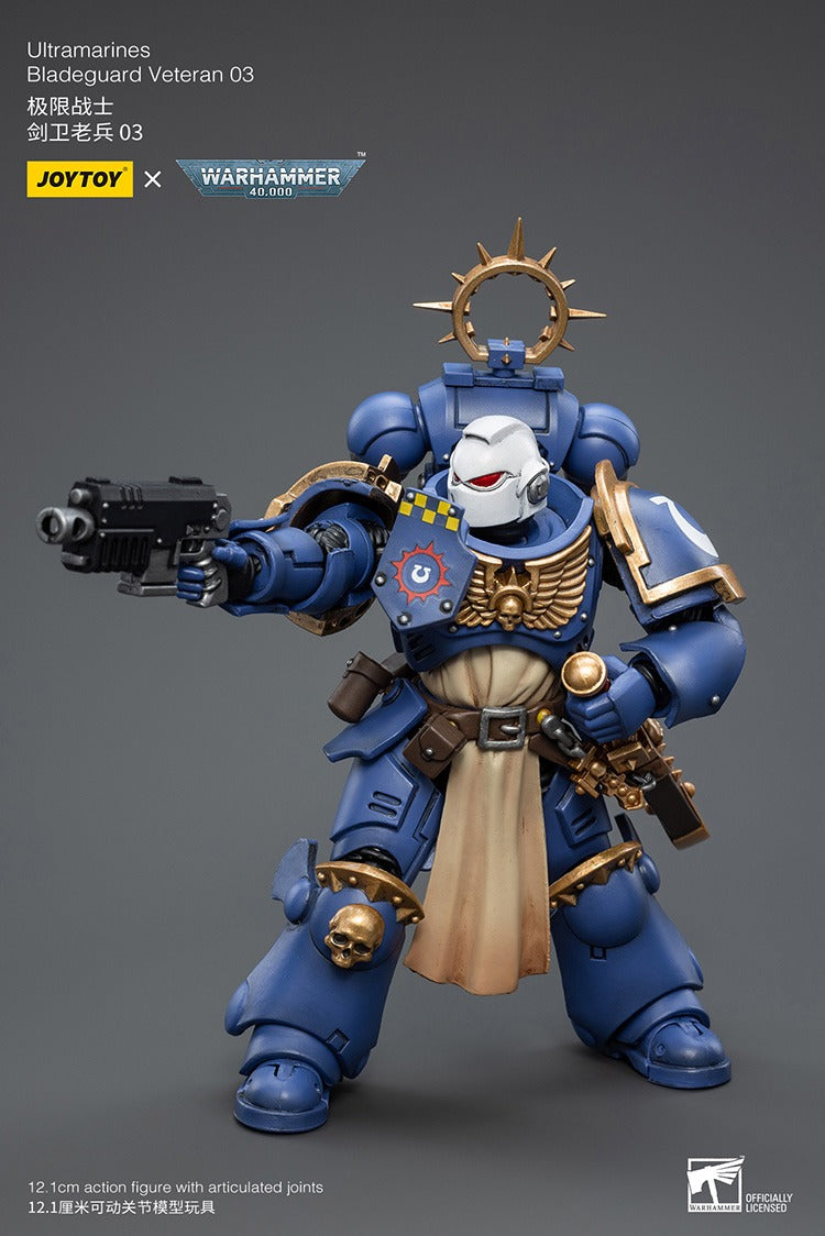 JOYTOY Warhammer 40K Ultramarines Bladeguard Veteran 03 JT2344