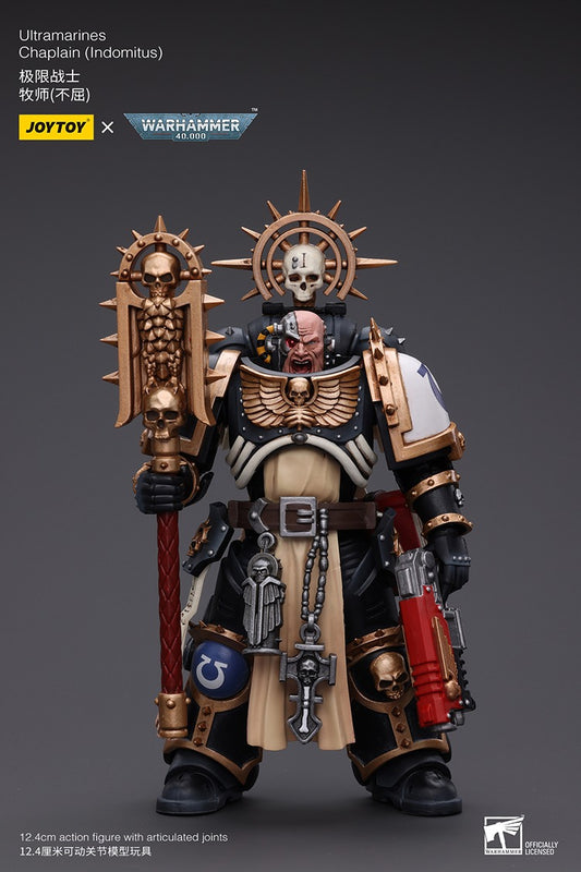 JOYTOY Warhammer 40K Ultramarines Chaplain (Indomitus) JT8902