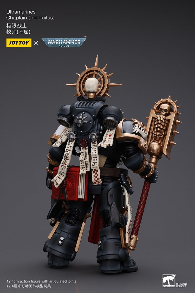 JOYTOY Warhammer 40K Ultramarines Chaplain (Indomitus) JT8902