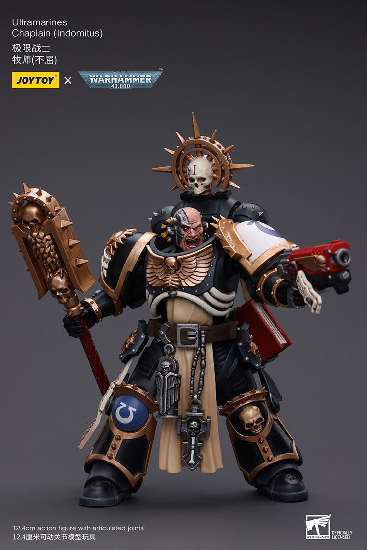 JOYTOY Warhammer 40K Ultramarines Chaplain (Indomitus) JT8902