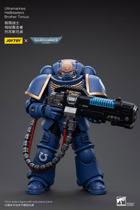 JOYTOY Warhammer 40K Ultramarines Hellblasters Brother Torsus