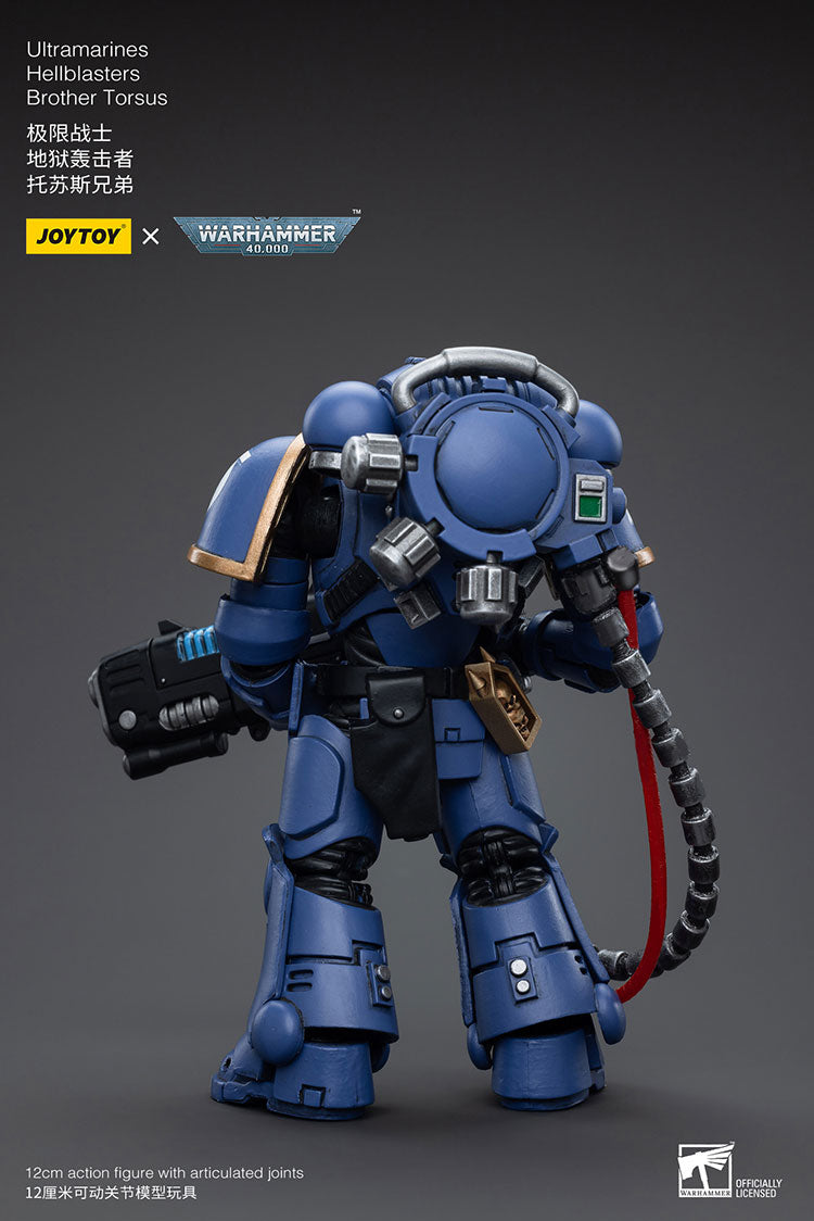 JOYTOY Warhammer 40K Ultramarines Hellblasters Brother Torsus