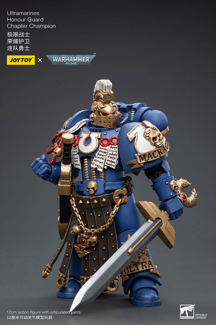 JOYTOY Warhammer 40K Ultramarines Honour Guard Chapter Champion