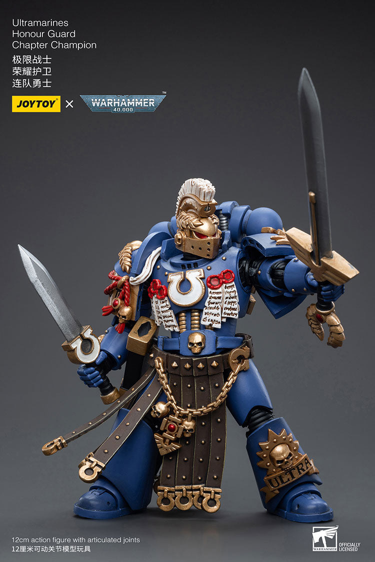 JOYTOY Warhammer 40K Ultramarines Honour Guard Chapter Champion