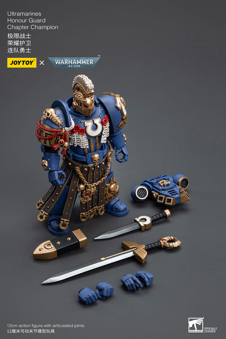 JOYTOY Warhammer 40K Ultramarines Honour Guard Chapter Champion