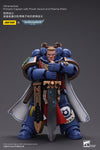 JOYTOY Warhammer 40K Ultramarines Primaris Captain with Power Sword and Plasma Pistol