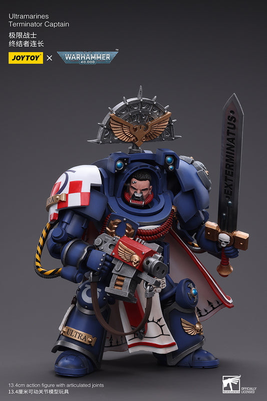 JOYTOY Warhammer 40K Ultramarines Terminator Captain