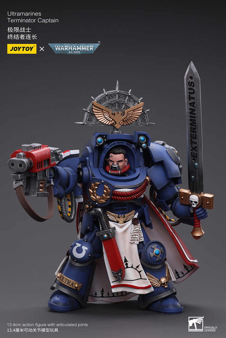 JOYTOY Warhammer 40K Ultramarines Terminator Captain