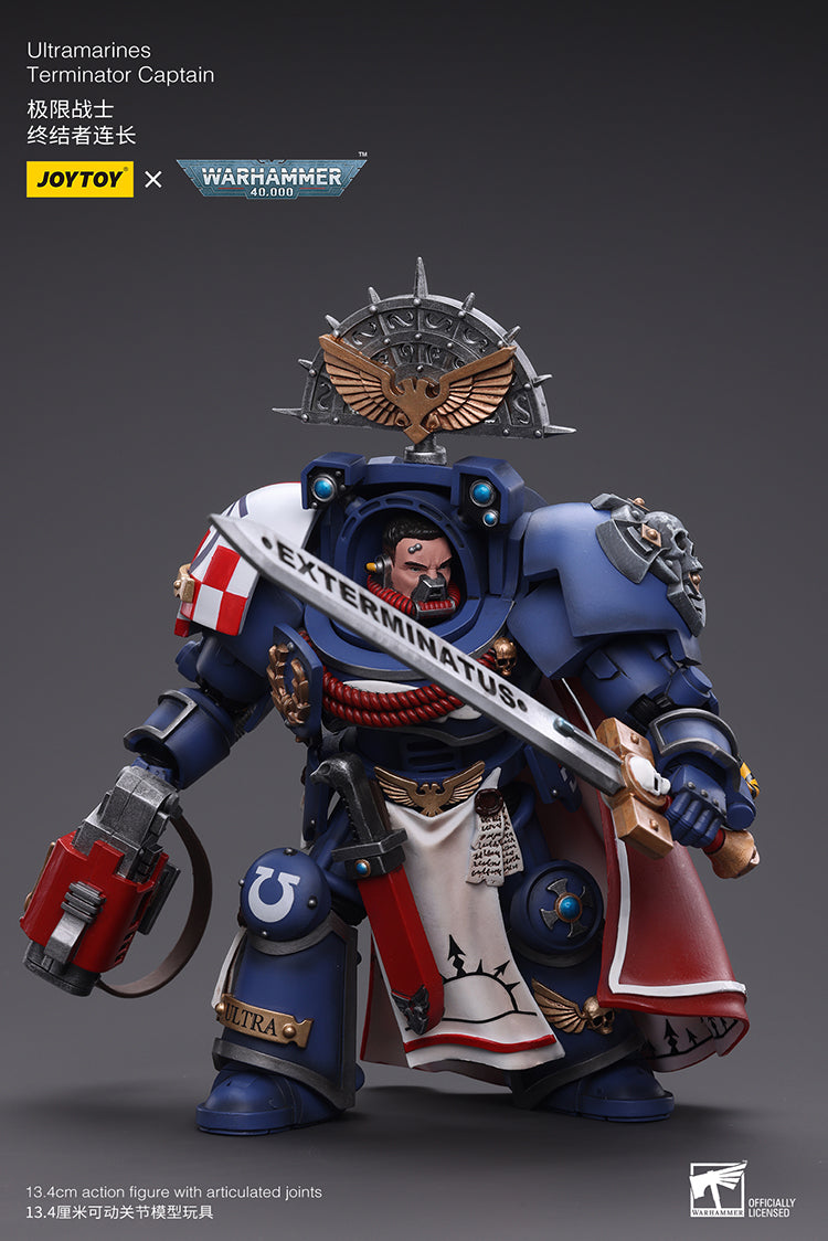 JOYTOY Warhammer 40K Ultramarines Terminator Captain