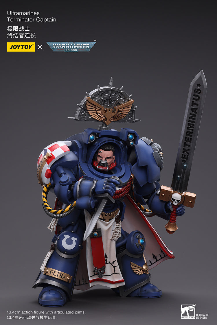 JOYTOY Warhammer 40K Ultramarines Terminator Captain