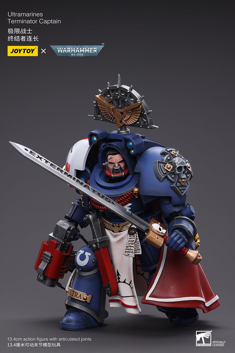 JOYTOY Warhammer 40K Ultramarines Terminator Captain